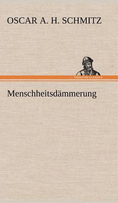 Book cover for Menschheitsdammerung