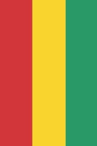 Cover of Guinea Travel Journal - Guinea Flag Notebook - Guinean Flag Book