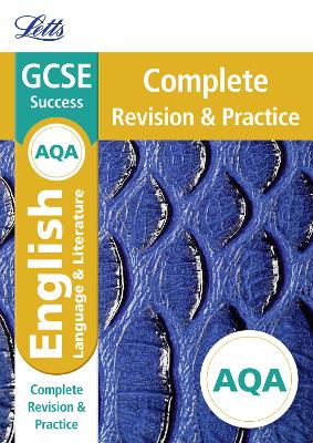 Cover of AQA GCSE 9-1 English Language and English Literature Complete Revision & Practice