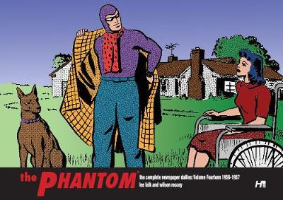 Book cover for THE PHANTOM the Complete Newspaper Dailies by Lee Falk and Wilson McCoy:  Volume Fourteen 1956-1957