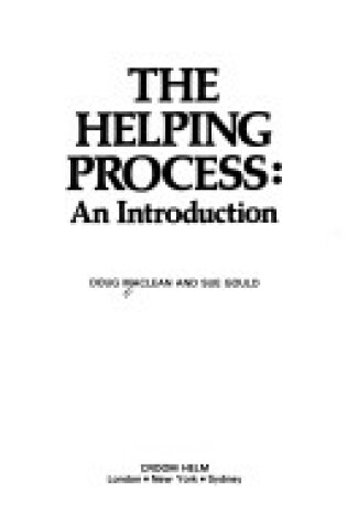 Cover of The Helping Process