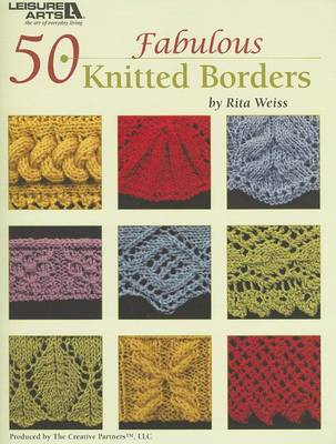 Book cover for 50 Fabulous Knitted Borders