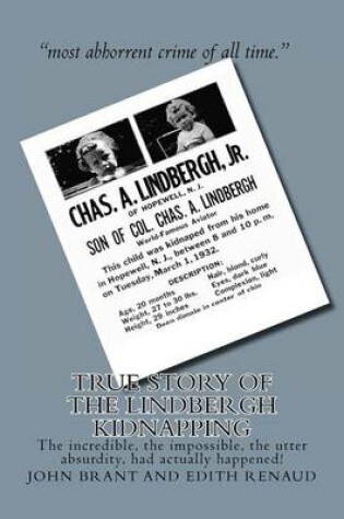 Cover of True Story of the Lindbergh Kidnapping