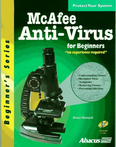 Book cover for McAfee Anti-Virus Software for Beginners