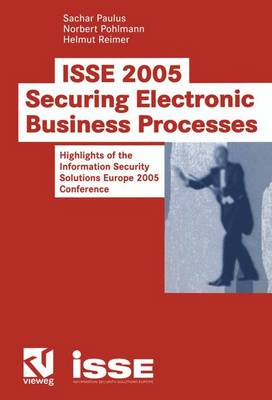 Book cover for ISSE 2005 Securing Electronic Business Processes