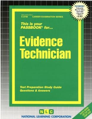 Book cover for Evidence Technician