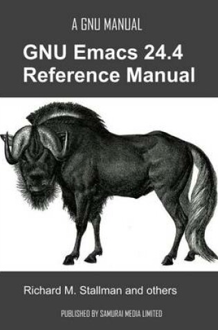 Cover of The GNU Emacs 24.4 Reference Manual
