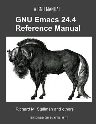 Book cover for The GNU Emacs 24.4 Reference Manual