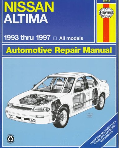 Book cover for Nissan Altima (93-97) Automotive Repair Manual