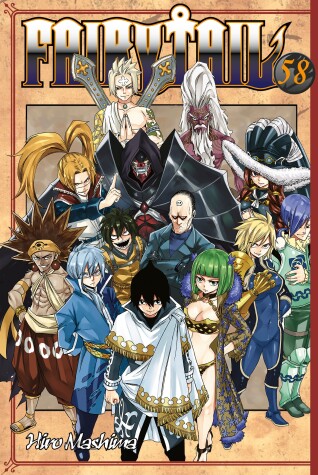Book cover for Fairy Tail 58