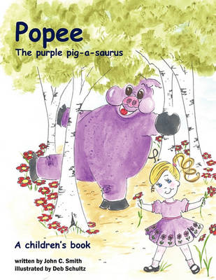 Book cover for Popee The Purple Pig-a-saurus