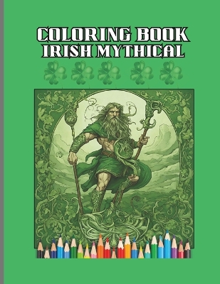 Book cover for COLORING BOOK-Irish Mythical