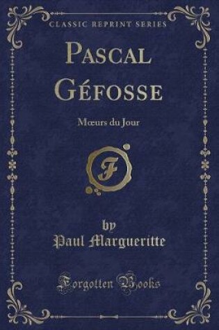 Cover of Pascal Géfosse