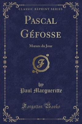 Book cover for Pascal Géfosse