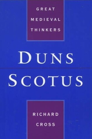 Cover of Duns Scotus