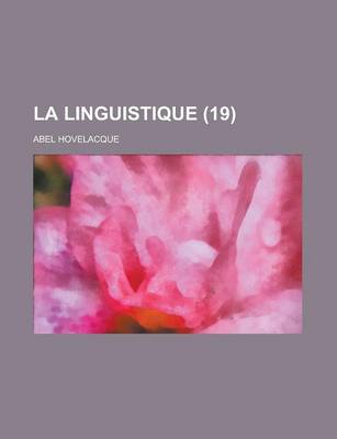 Book cover for La Linguistique (19)