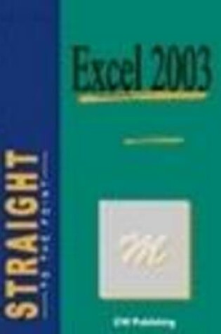 Cover of Excel 2003 Straight to the Point