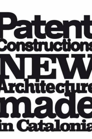 Cover of Patent Constructions