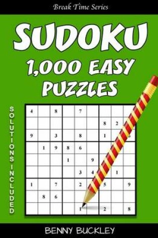 Cover of Sudoku 1,000 Easy Puzzles. Solutions Included