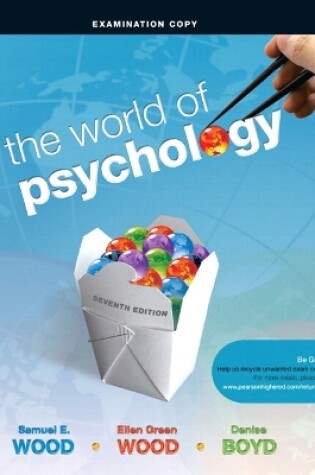 Cover of Exam Copy for World of Psychology