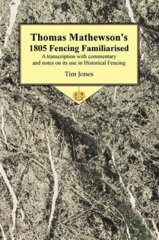 Cover of Thomas Mathewson's 1805 Fencing Familiarised