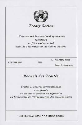 Cover of Treaty Series 2617