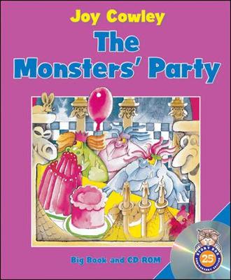 Cover of The Monsters' Party Big Book and CD-ROM (Level 7)