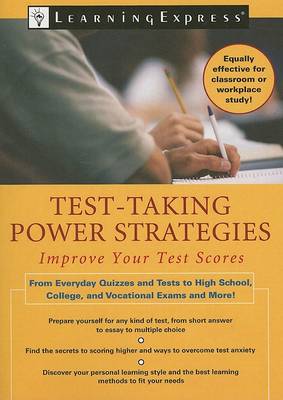 Cover of Test-Taking Power Strategies