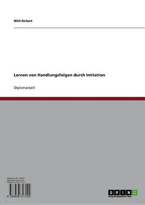 Book cover for Lernen Von Handlungsfolgen Durch Imitation