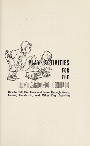 Book cover for Play Activities for the Retarded Child