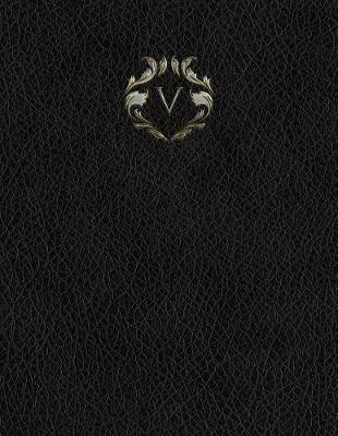 Cover of Monogram "V" Sketchbook