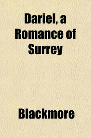 Cover of Dariel, a Romance of Surrey