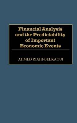 Book cover for Financial Analysis and the Predictability of Important Economic Events