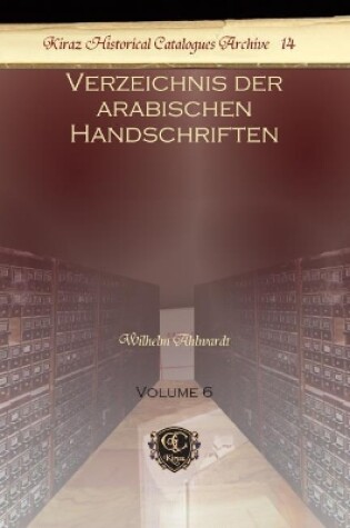 Cover of Verzeichnis der arabischen Handschriften (Vol 6)