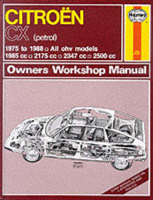 Cover of Citroen CX (Petrol)1975-88 Owner's Workshop Manual