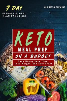 Book cover for Keto Meal Prep On a Budget