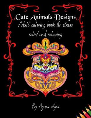 Book cover for Cute Animals Designs