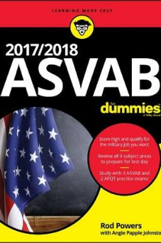Cover of 2017 / 2018 ASVAB For Dummies