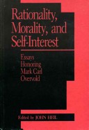 Cover of Rationality, Morality and Self Interest