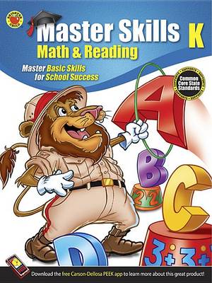 Book cover for Math & Reading Workbook, Grade K