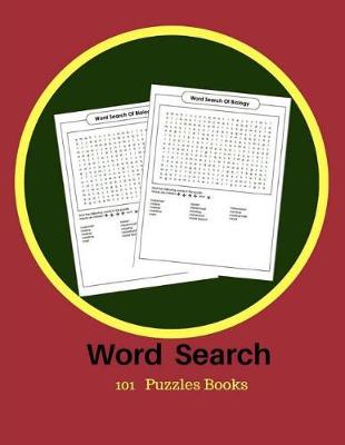 Book cover for Word Search 101 Puzzles Books