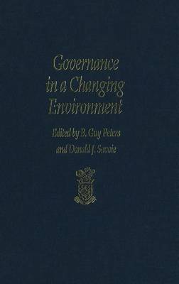 Cover of Governance in a Changing Environment