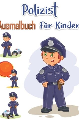 Cover of Polizisten-Malbuch für Kinder