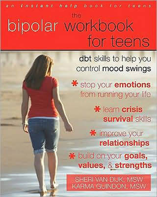 Book cover for Bipolar Workbook for Teens