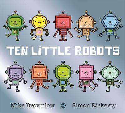 Book cover for Ten Little Robots