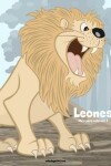 Book cover for Leones libro para colorear 2