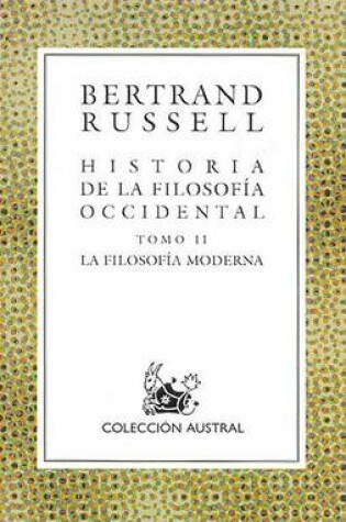 Cover of Historia de La Filosofia Occidental. Tomo II