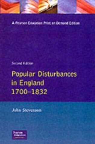 Cover of Popular Disturbances in England 1700-1832