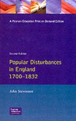 Book cover for Popular Disturbances in England 1700-1832