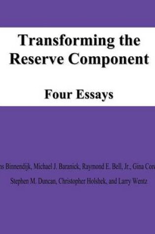 Cover of Transforming the Reserve Component